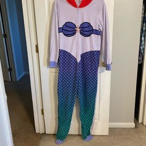 Little mermaid onesie costume/pajamas